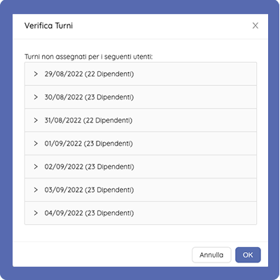 gestione turni in azienda